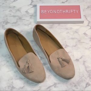 J Crew suede flats